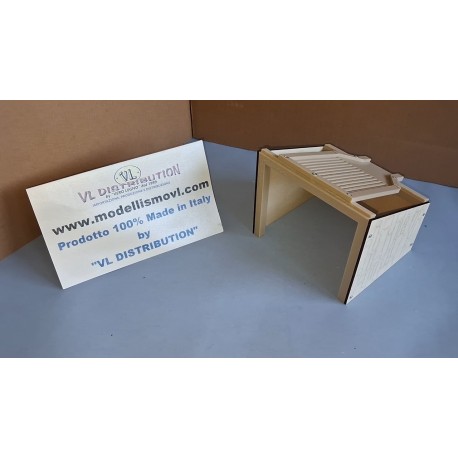 BOX CON SETACCIO FISSO SCALA 1:50