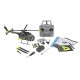 Bo105 Helicopter Bundeswehr brushless 6-canali 3D/6G RTF