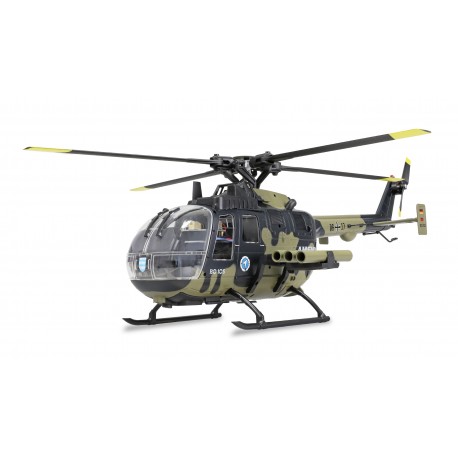 Bo105 Helicopter Bundeswehr brushless 6-canali 3D/6G RTF