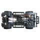 ALLRock H8 V2 Scale Crawler senza spazzole 1/8 RTR blu/arancione