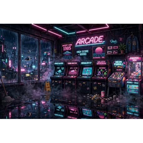 PUZZLE - SALA GIOCHI ANNI 80