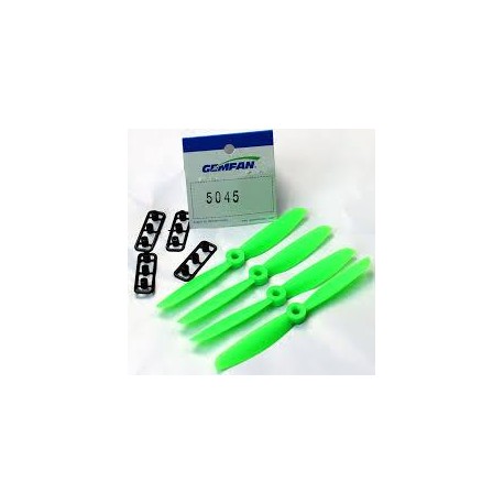 Elica 2 x CW e 2 x CCW 5045 Verde 5x4.5 Verde Nylon 