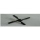 Tail propeller 2 pezzi per fusoliera police