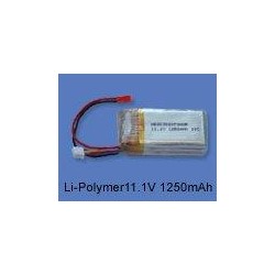 hm-036-z-50 BATTERY LIPO 11,1 VOLT 1250 Mha