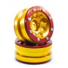 Cerchi Beadlock PT-Safari Silver / Silver 1.9 (2 pezzi)